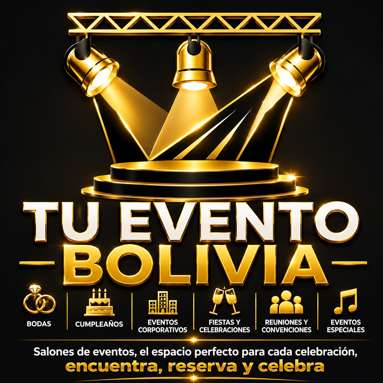 Salón de eventos moderno